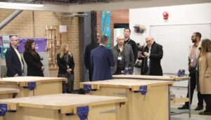 Inside Telford Colleges construction centre