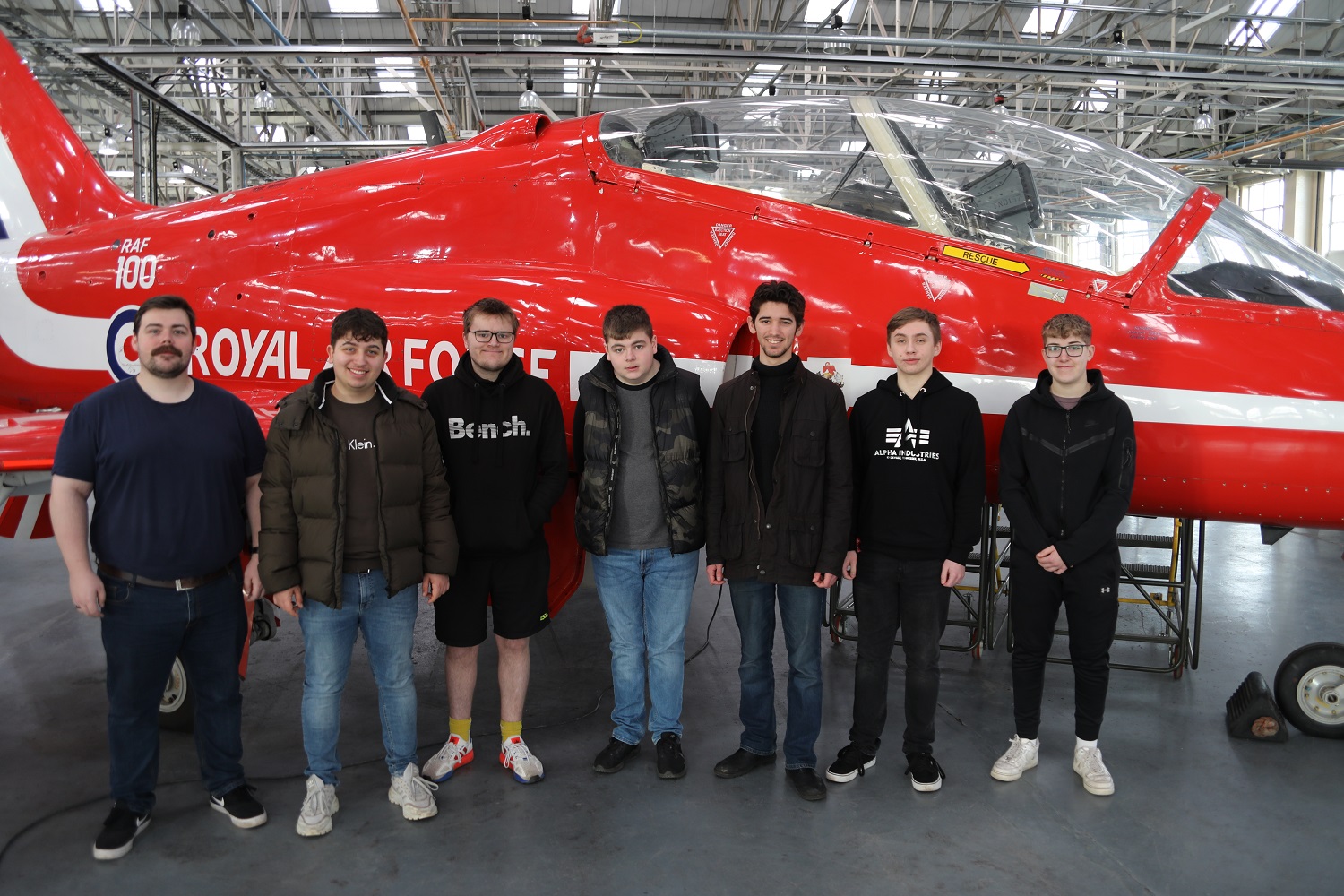 'Incredible' experience for aviation students at RAF Cosford Telford