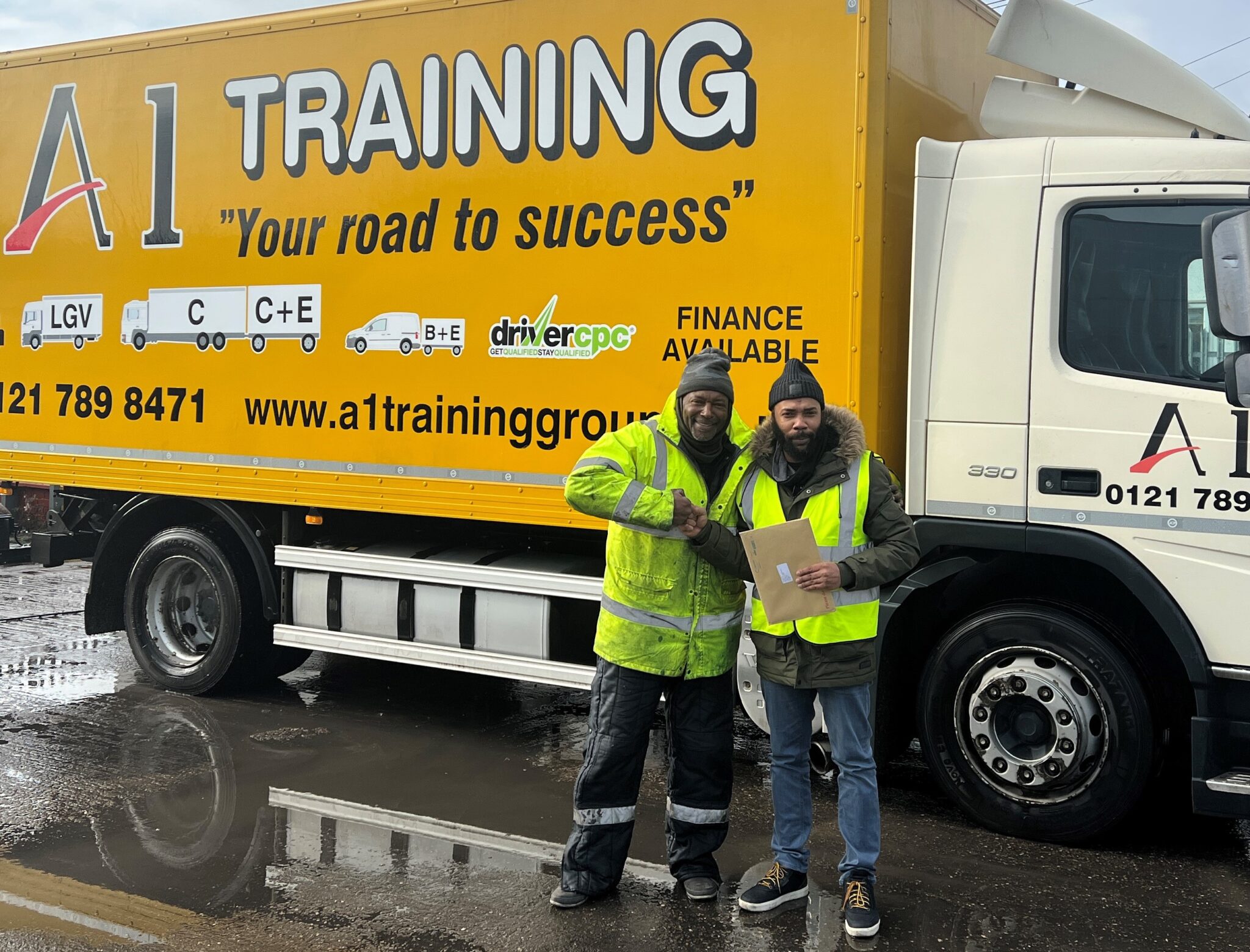 HGV courses help hundreds of job seekers on road to a new career