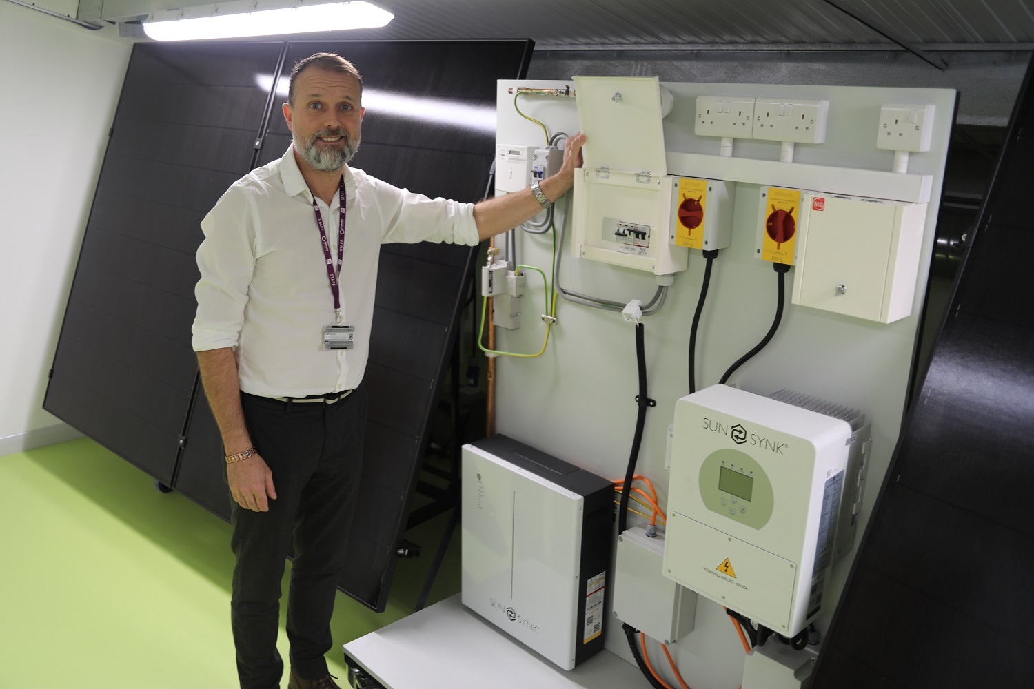 Bootcamps and upskilling in the new Retrofit Skills Lab Telford College